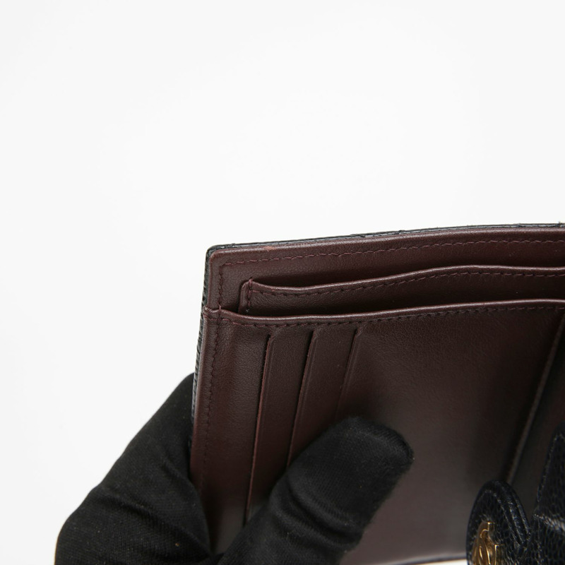 CHANEL 魚子醬紋經典雙折錢包 AP0231-14