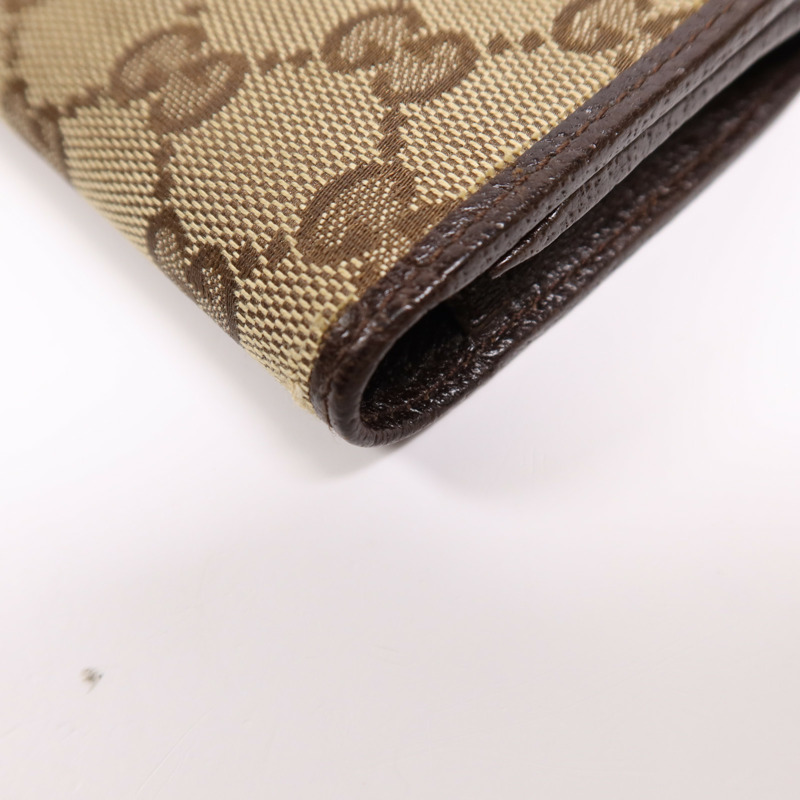 GUCCI 帆布Card Case銀扣卡片套-8