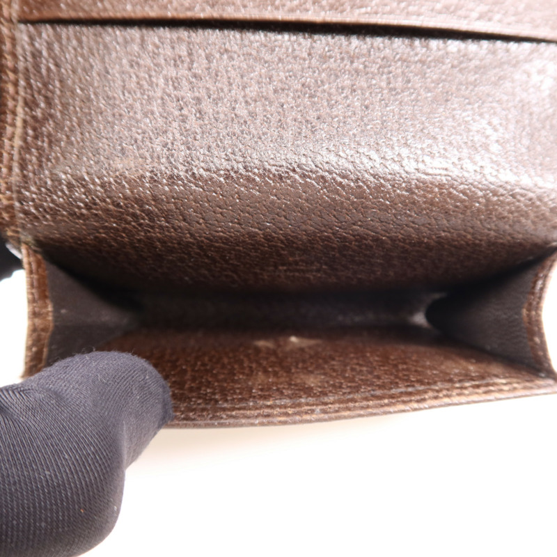 GUCCI 帆布Card Case銀扣卡片套-10