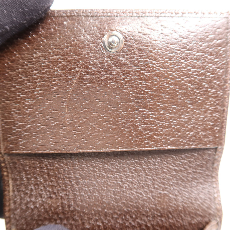 GUCCI 帆布Card Case銀扣卡片套-11