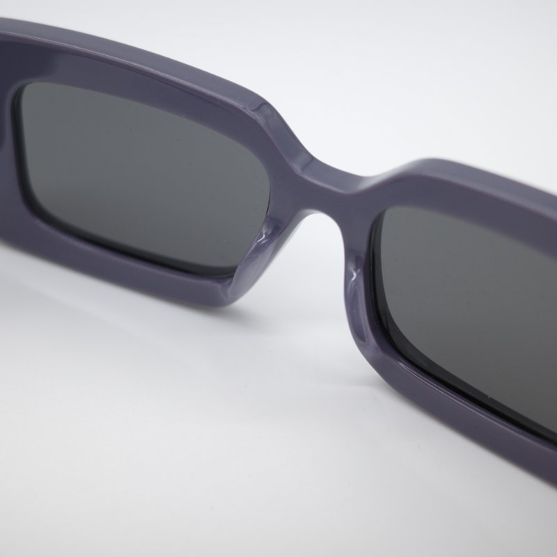 Loewe 羅威 紫羅蘭色 亞克力 經典 金屬Logo  小方框 太陽鏡 墨鏡 眼鏡-6