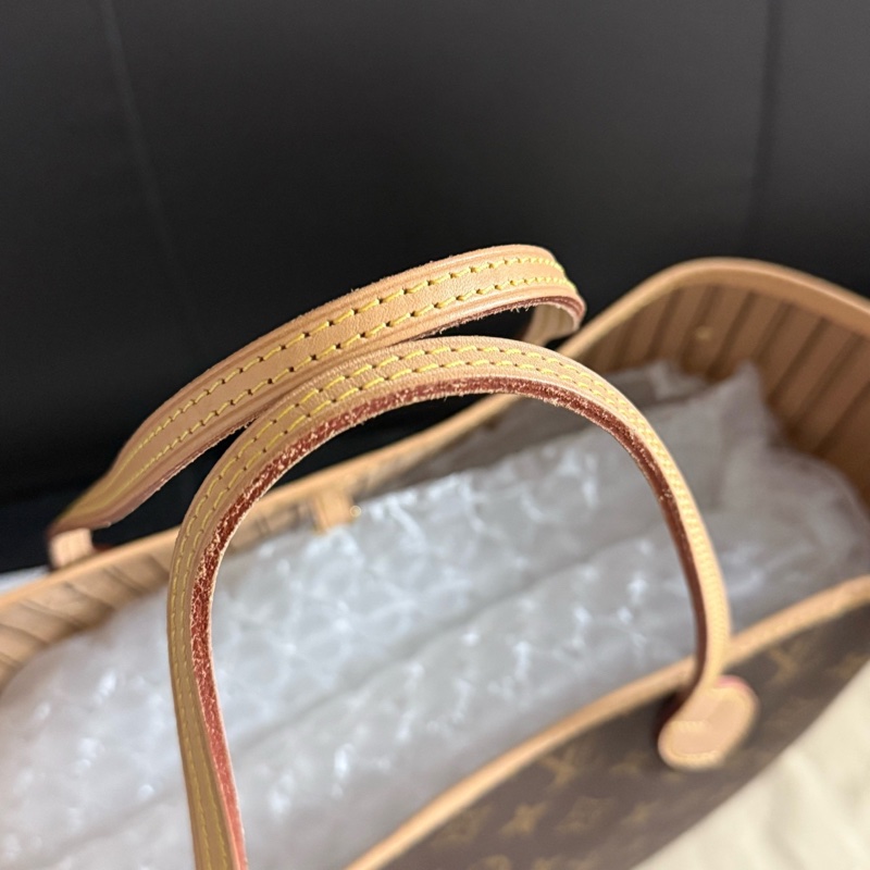 LV 路易威登 老花Neverfull中號tote托特包-5