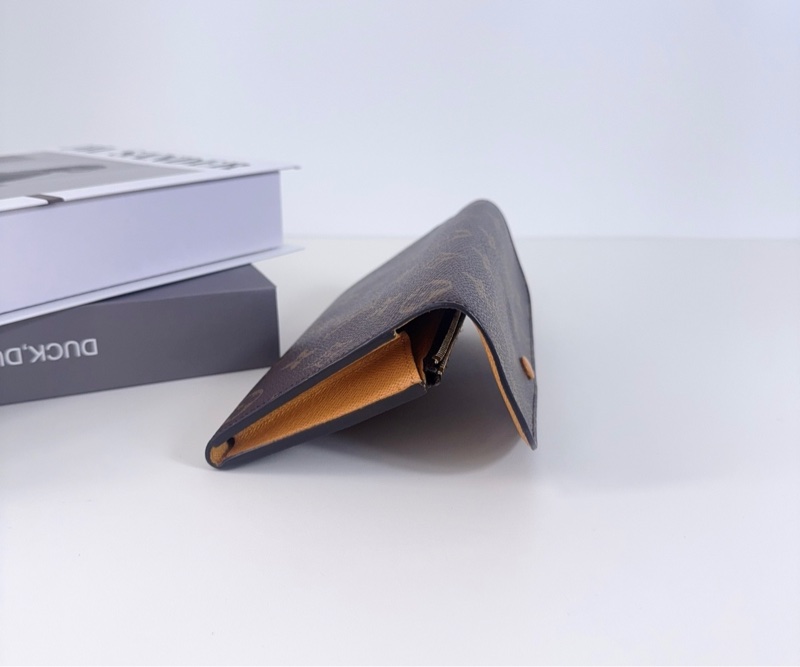 LV 路易威登 豆豆錢包 黃色內裡-3