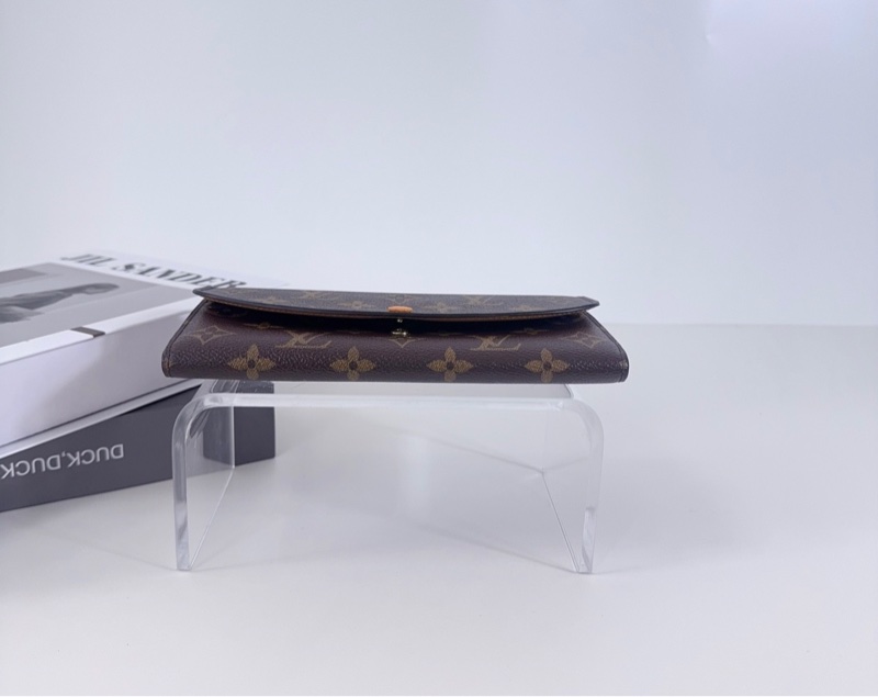 LV 路易威登 豆豆錢包 黃色內裡-5