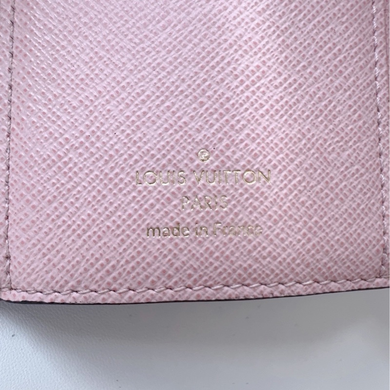Lv 路易威登 豆豆錢包 粉色內裡-6