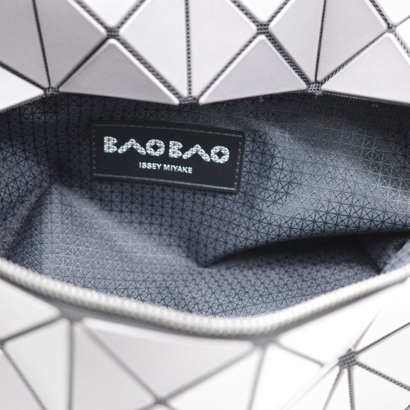 Issey Miyake 三宅一生 BaoBao系列 深灰色 拉鍊 雙肩包 書包 電腦包-8