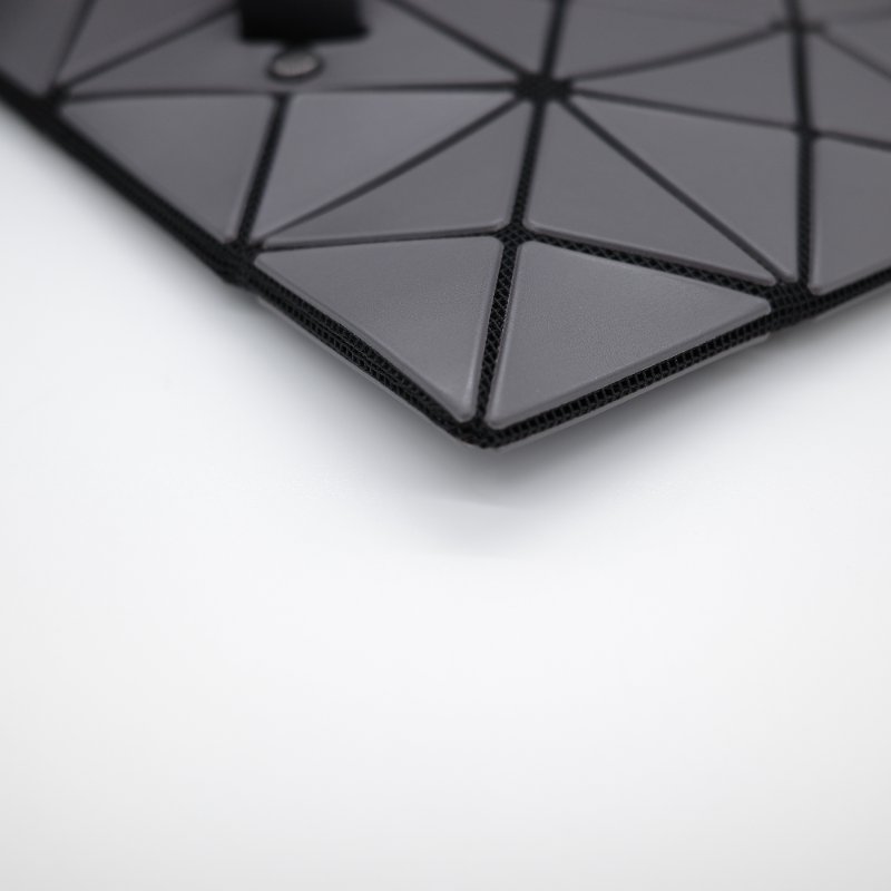 Issey Miyake 三宅一生 BaoBao系列 深灰色 拉鍊 雙肩包 書包 電腦包-11