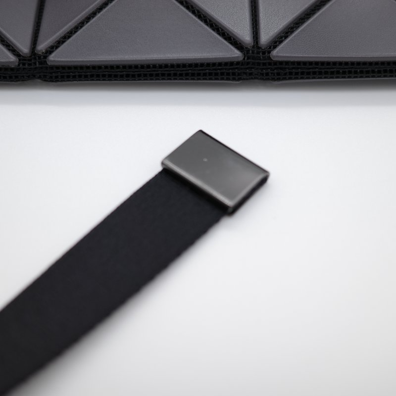 Issey Miyake 三宅一生 BaoBao系列 深灰色 拉鍊 雙肩包 書包 電腦包-12