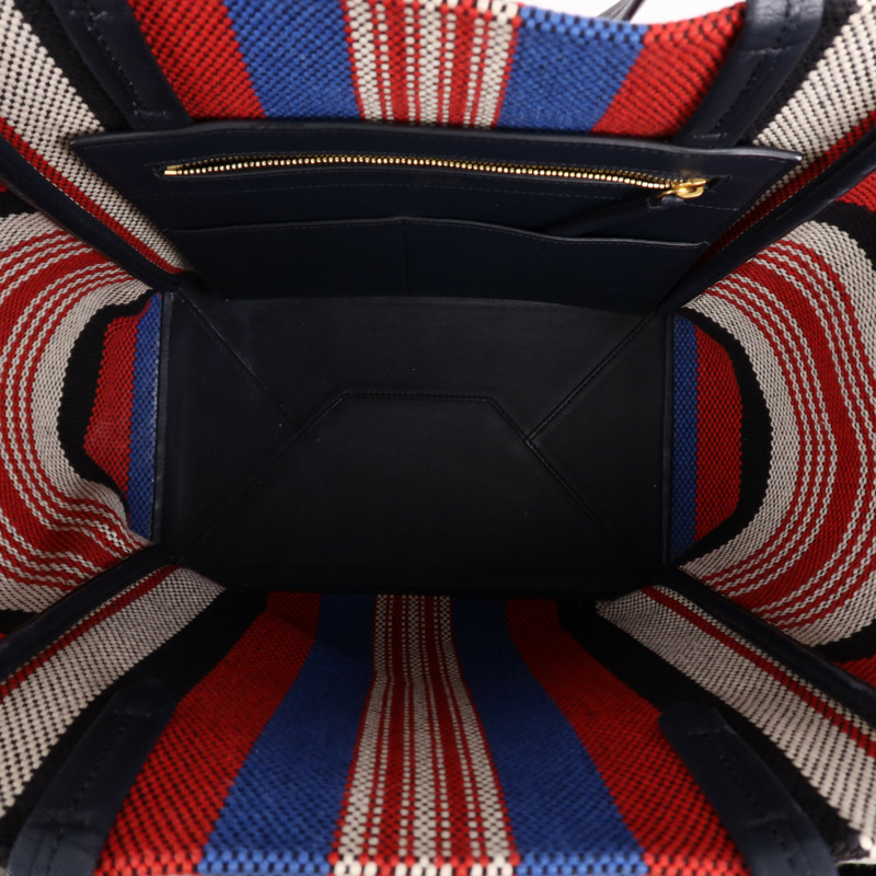 CELINE 帆布Tote Bag金扣手挽袋-4