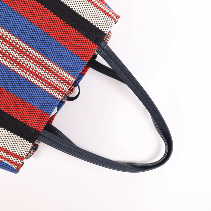 CELINE 帆布Tote Bag金扣手挽袋-5