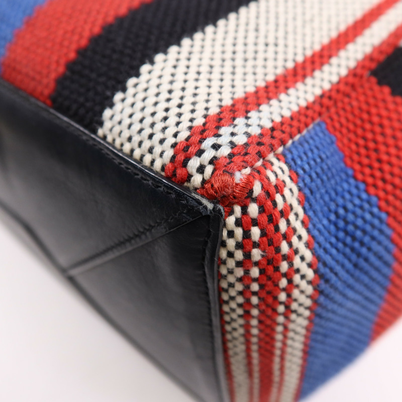 CELINE 帆布Tote Bag金扣手挽袋-9