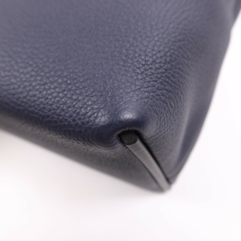 HERMES Togo皮革24/24 29cm銀扣手挽肩背兩用袋Caban-11