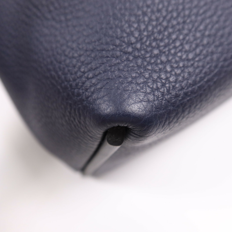 HERMES Togo皮革24/24 29cm銀扣手挽肩背兩用袋Caban-12