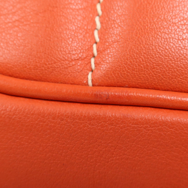 HERMES Swift皮革Berline 21 Mini銀扣肩背袋Rouge Casaque-17