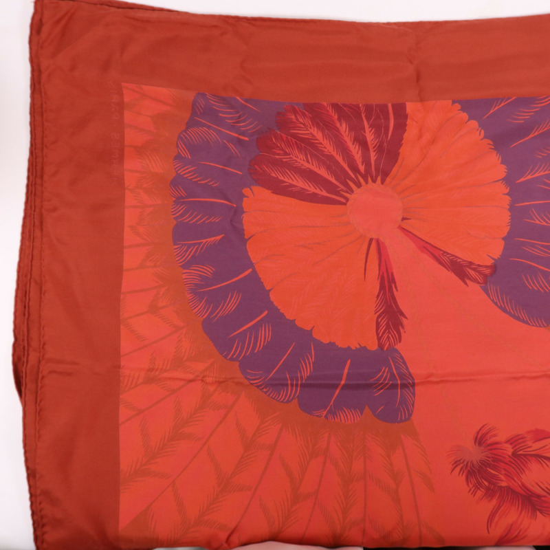 HERMES 絲質Scarf 130X130絲巾-0