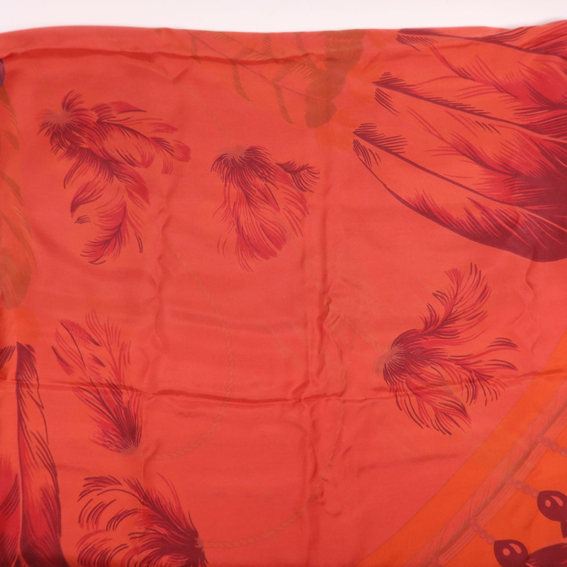 HERMES 絲質Scarf 130X130絲巾-4