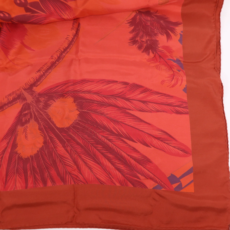 HERMES 絲質Scarf 130X130絲巾-8
