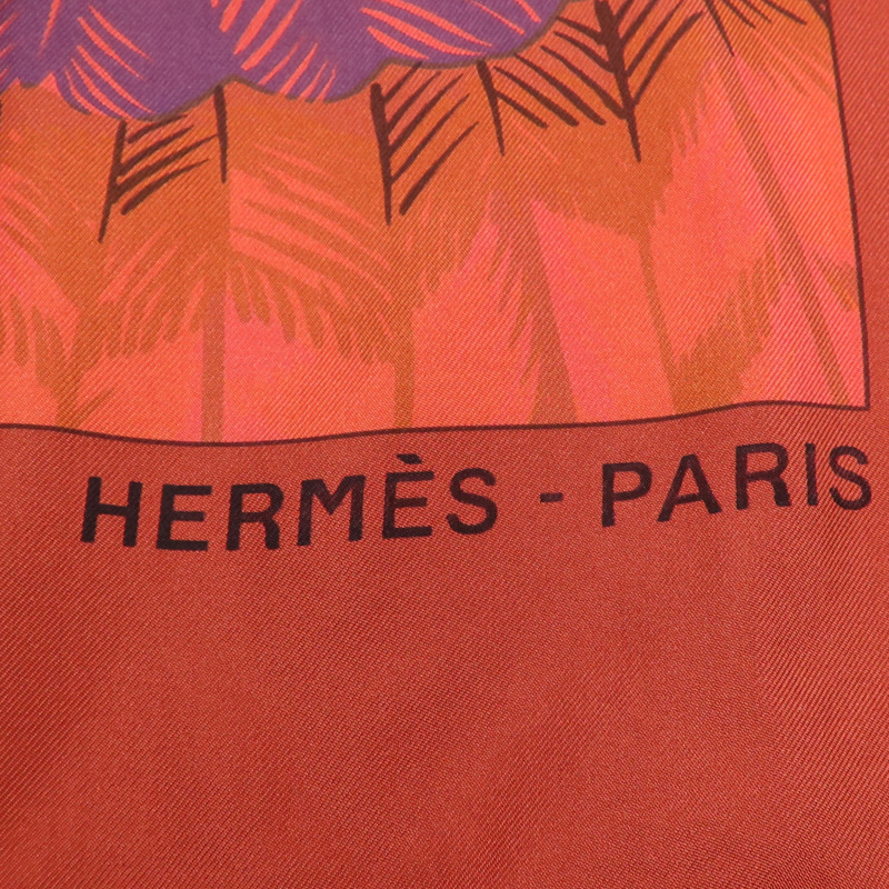 HERMES 絲質Scarf 130X130絲巾-9