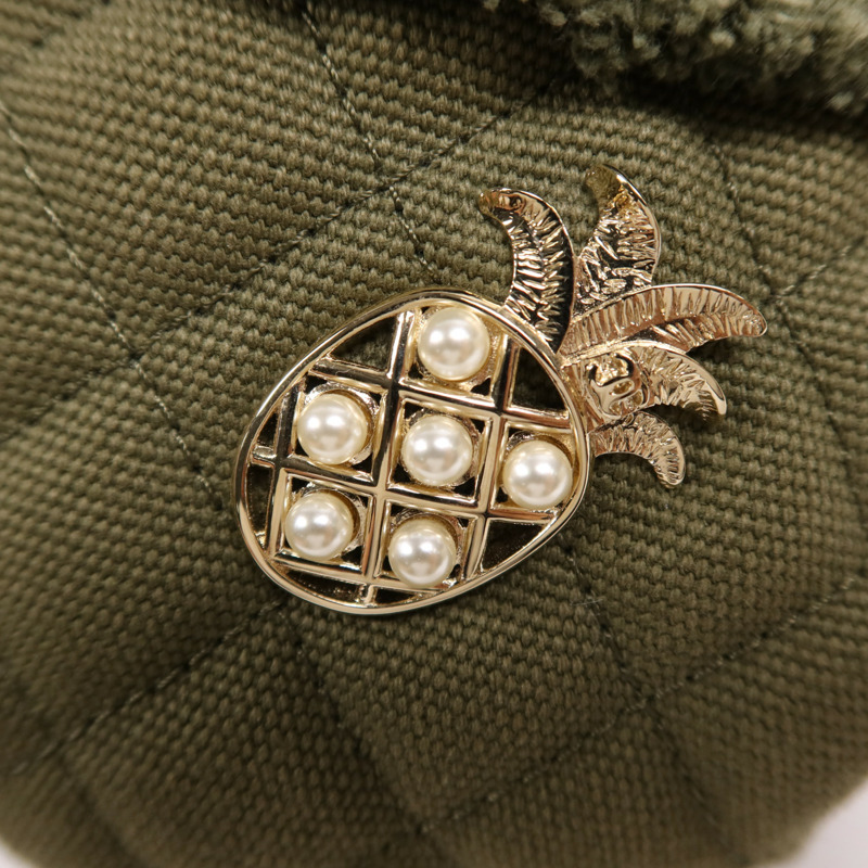 CHANEL 帆布Waist銀扣腰包-13