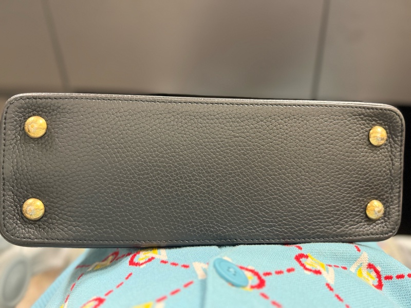 M24727 黑Capucines 金扣大號-5