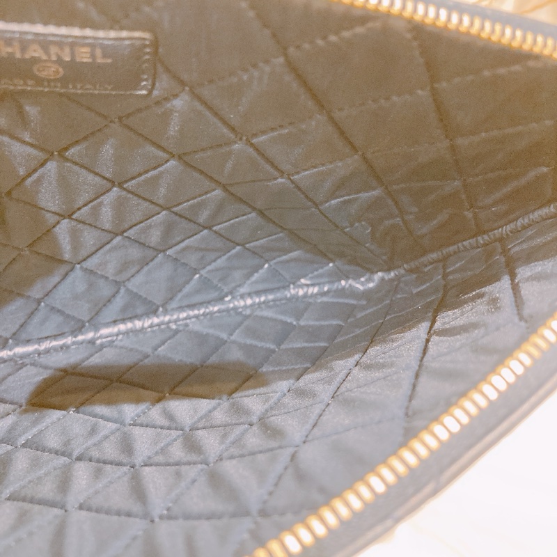 TW4533 CHANEL 香奈兒經典菱格款拉鍊手拿包包ZIPPER CLUTCH LAMBSKIN-14