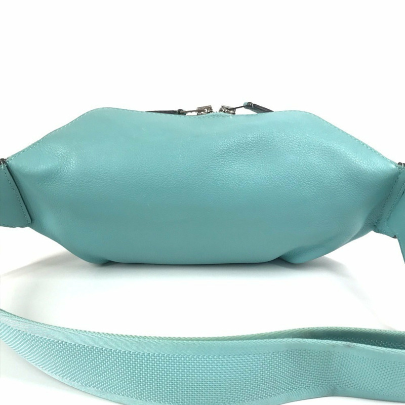 愛馬仕 City Slide Cross PM 單肩包、腰帶斜背包 Evercolor 男款，藍色環礁色-1