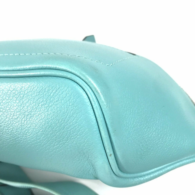 愛馬仕 City Slide Cross PM 單肩包、腰帶斜背包 Evercolor 男款，藍色環礁色-4