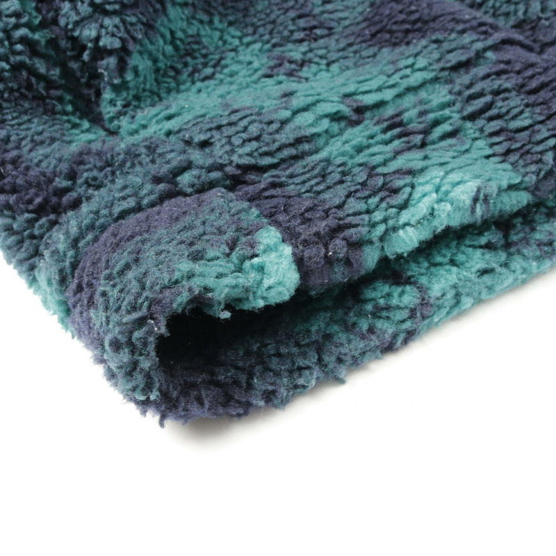 路易威登 Monogram 提花外套 HOY15W 羊毛聚酯纖維 綠色 海軍藍 二手 男款-6