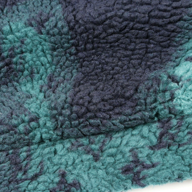 路易威登 Monogram 提花外套 HOY15W 羊毛聚酯纖維 綠色 海軍藍 二手 男款-10