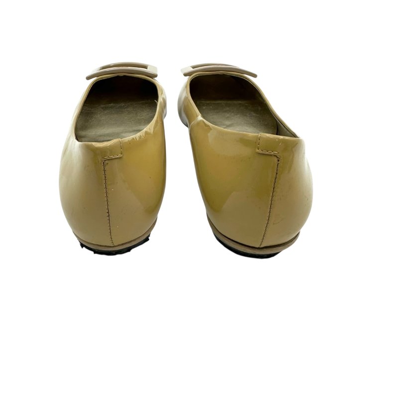 【美收精品】Roger Vivier 卡其色矽膠平底鞋 4-259【隔月月中將轉賣至日本 上架期限30天】-1