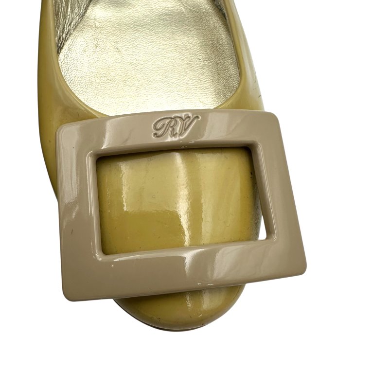 【美收精品】Roger Vivier 卡其色矽膠平底鞋 4-259【隔月月中將轉賣至日本 上架期限30天】-7