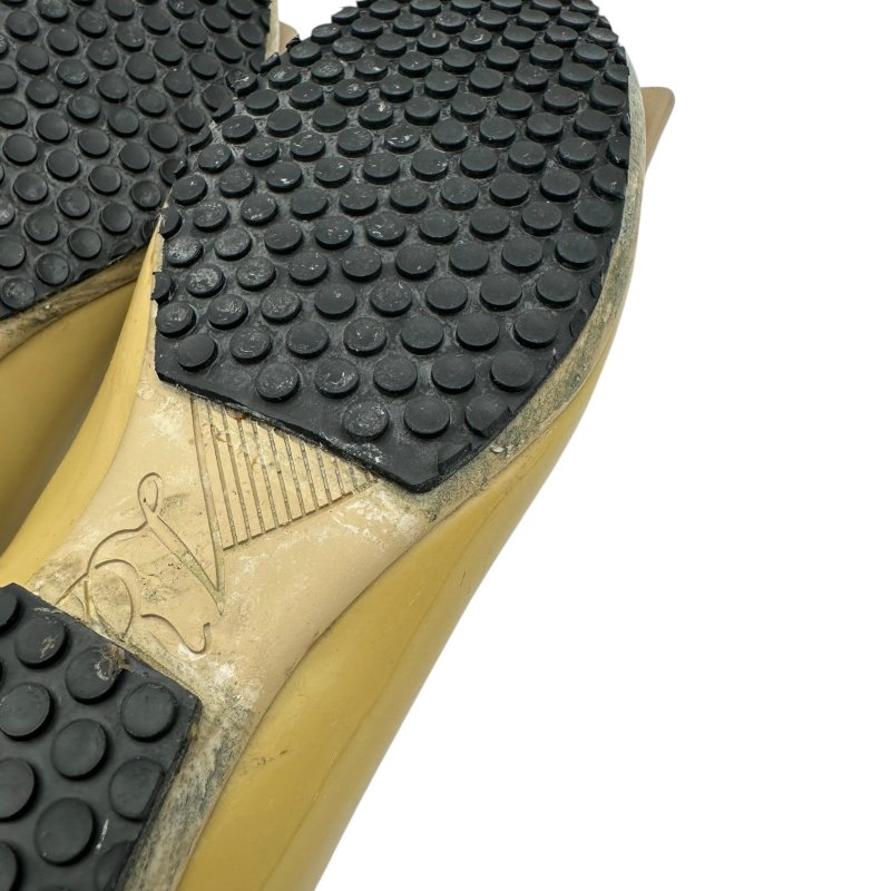 【美收精品】Roger Vivier 卡其色矽膠平底鞋 4-259【隔月月中將轉賣至日本 上架期限30天】-8