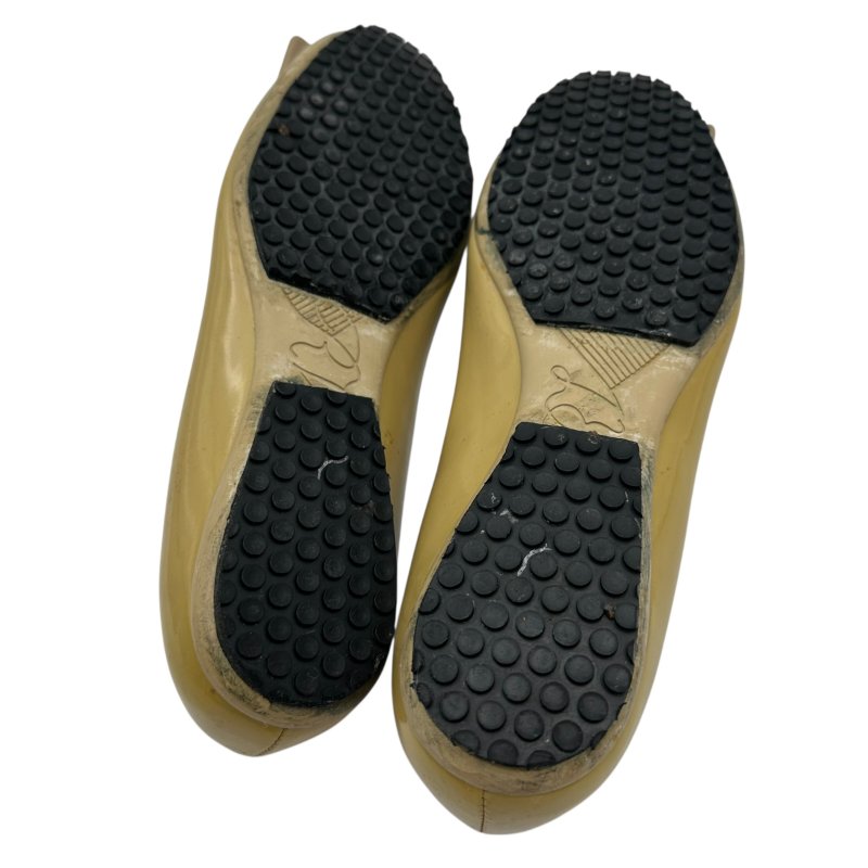 【美收精品】Roger Vivier 卡其色矽膠平底鞋 4-259【隔月月中將轉賣至日本 上架期限30天】-9