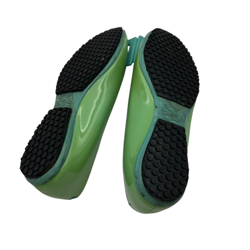 【美收精品】Roger Vivier 綠色矽膠平底鞋 4-260【隔月月中將轉賣至日本 上架期限30天】-8