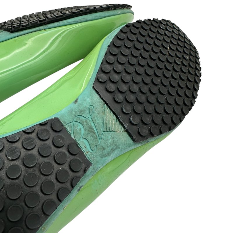 【美收精品】Roger Vivier 綠色矽膠平底鞋 4-260【隔月月中將轉賣至日本 上架期限30天】-9