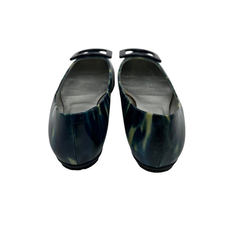 【美收精品】Roger Vivier 藍色青球矽膠平底鞋 4-261【隔月月中將轉賣至日本 上架期限30天】-1