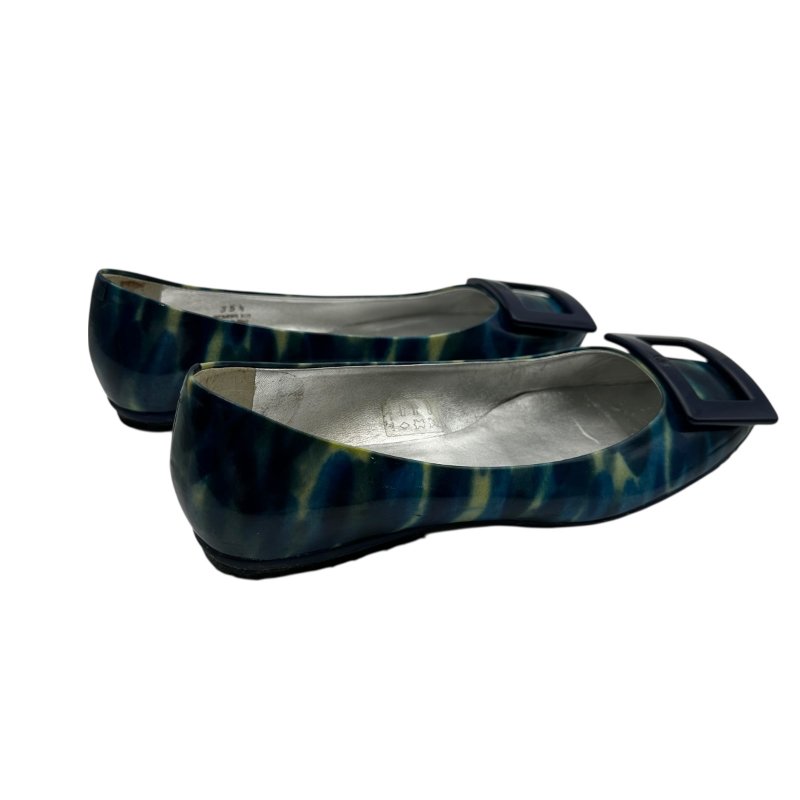 【美收精品】Roger Vivier 藍色青球矽膠平底鞋 4-261【隔月月中將轉賣至日本 上架期限30天】-2