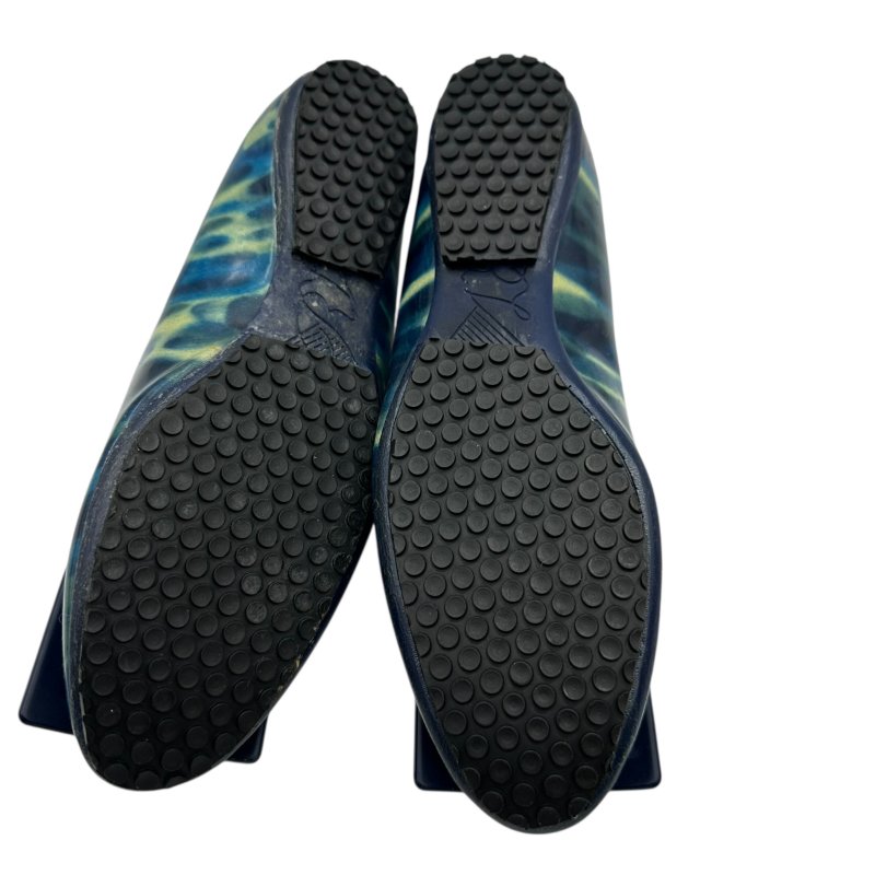 【美收精品】Roger Vivier 藍色青球矽膠平底鞋 4-261【隔月月中將轉賣至日本 上架期限30天】-8