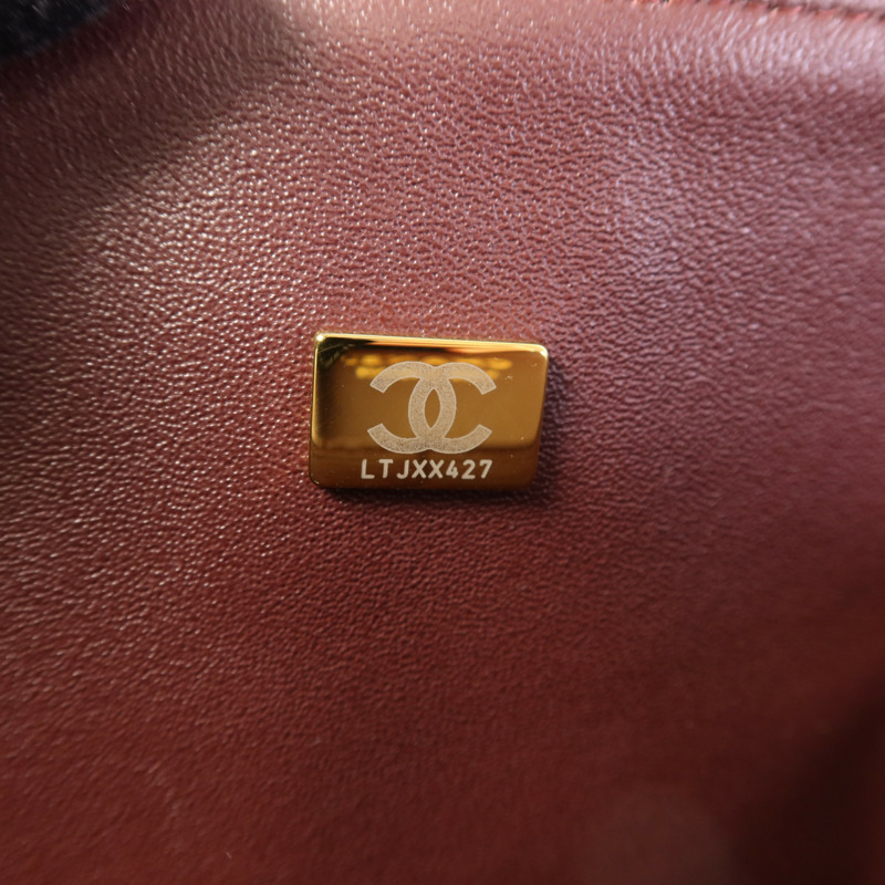 CHANEL 牛皮皮革Large Classic金扣鏈帶肩背袋-8