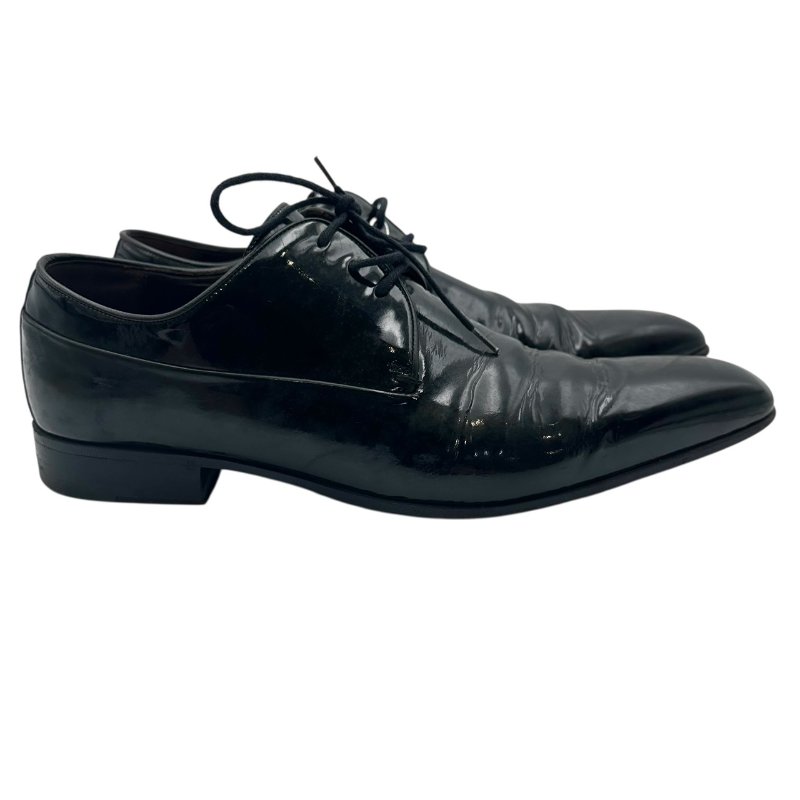 【美收精品】GUCCI 黑色皮鞋 4-302【隔月月中將轉賣至日本 上架期限30天】-3