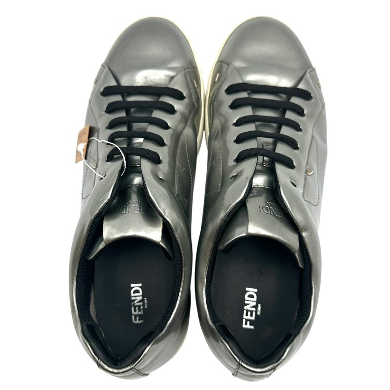 【美收精品】FENDI 黑色皮鞋 4-303【隔月月中將轉賣至日本 上架期限30天】-6