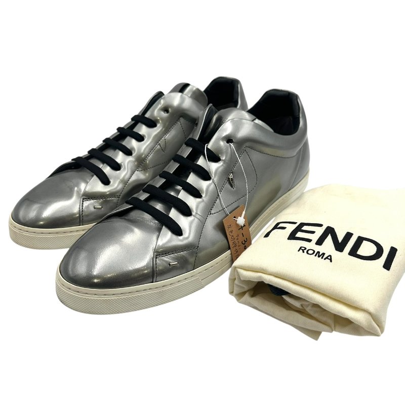 【美收精品】FENDI 黑色皮鞋 4-303【隔月月中將轉賣至日本 上架期限30天】-10