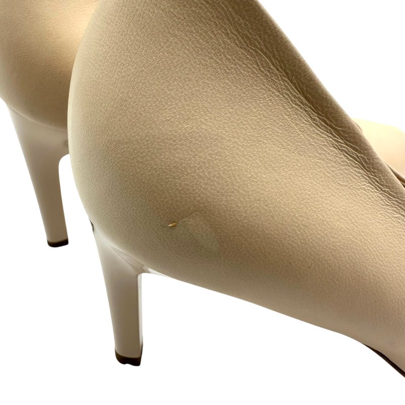 【美收精品】MAX MARA 膚色跟鞋 4-332【隔月月中將轉賣至日本 上架期限30天】-4