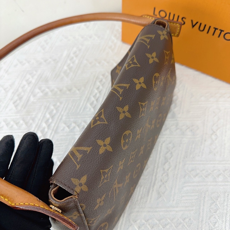 LV 路易威登 Looping小號 老花圓柄包，經典款-2