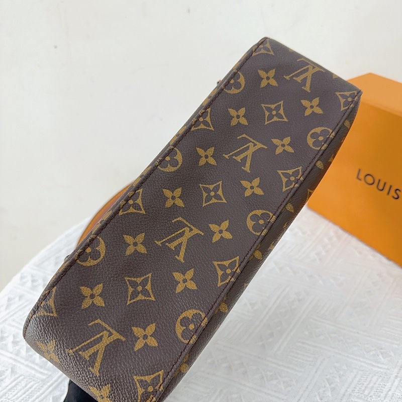 LV 路易威登 Looping小號 老花圓柄包，經典款-7