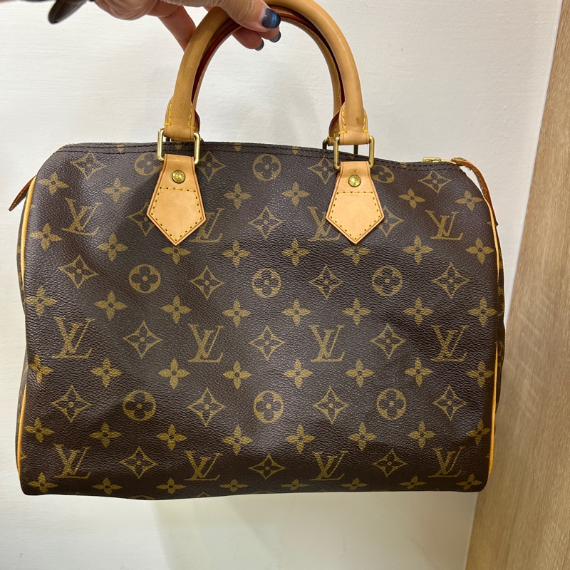 LV 原花speedy30手提波士頓包-0