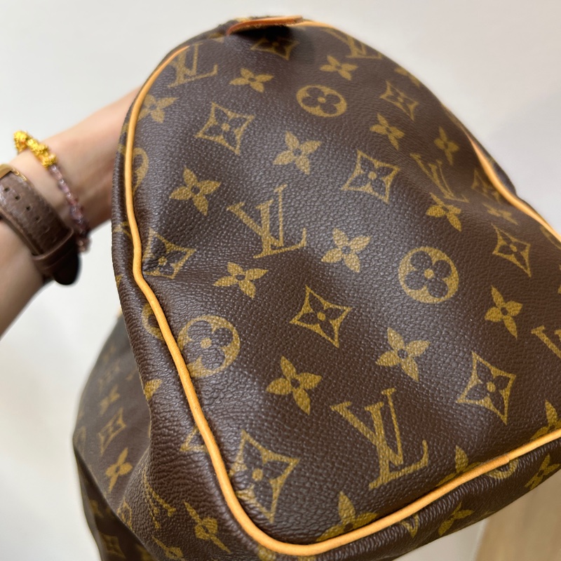 LV 原花speedy30手提波士頓包-4