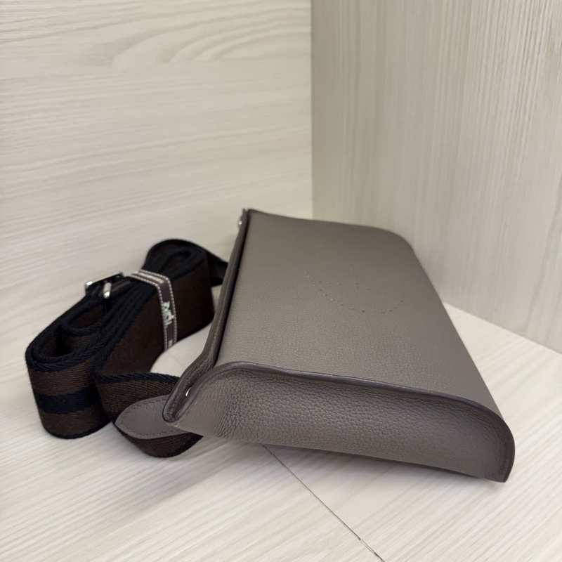 HERMES VIDEPOCHES 8F錫器灰銀釦 TOGO W刻-3