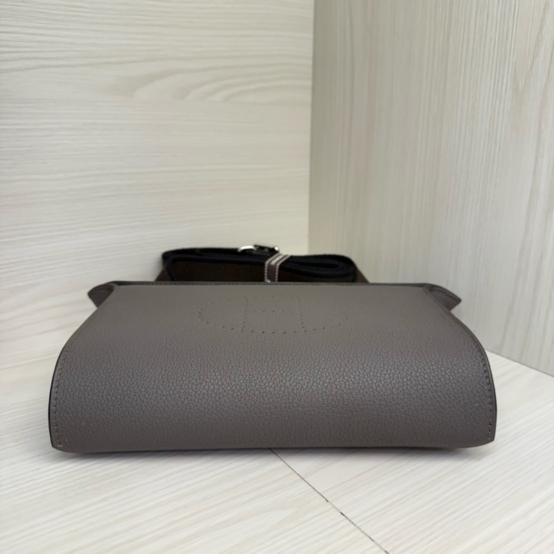 HERMES VIDEPOCHES 8F錫器灰銀釦 TOGO W刻-4