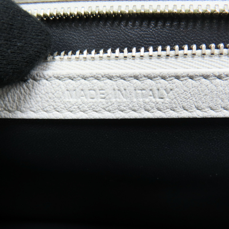 白色 皮革 Diorama 肩背包-9